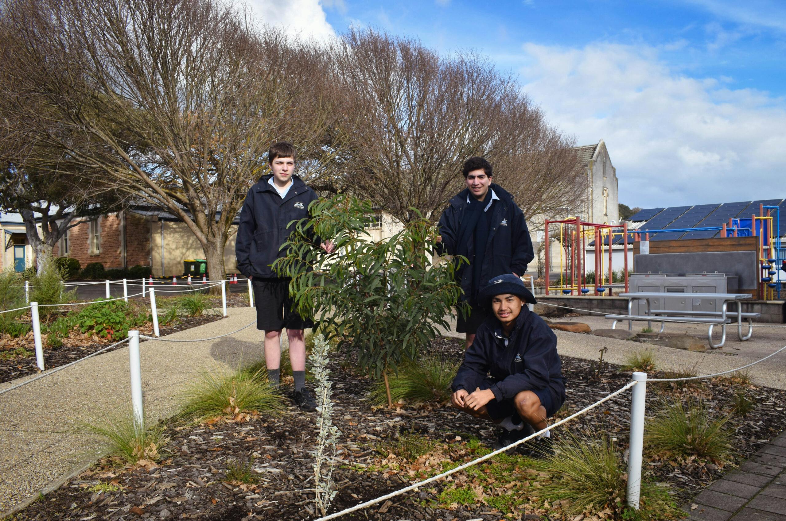 Thumbnail for Horticulture students transform walkways with new Indigenous garden