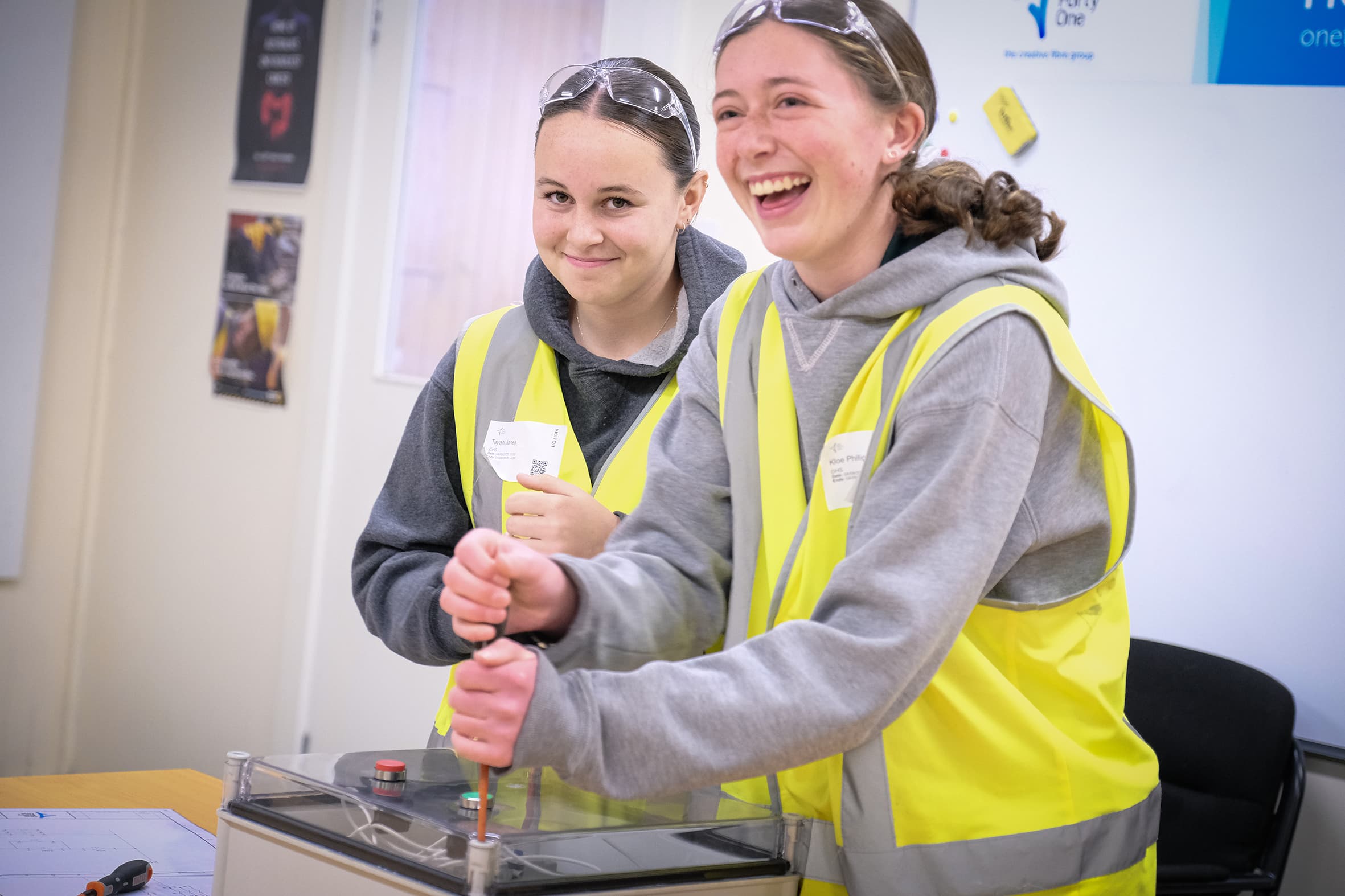 Thumbnail for Tool time at Jubilee: Girls explore the world of timber and trades